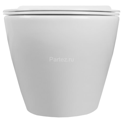 Унитаз подвесной Azario Fora 520х350х370 безободковый с сидением микролифт (AZ-0067)