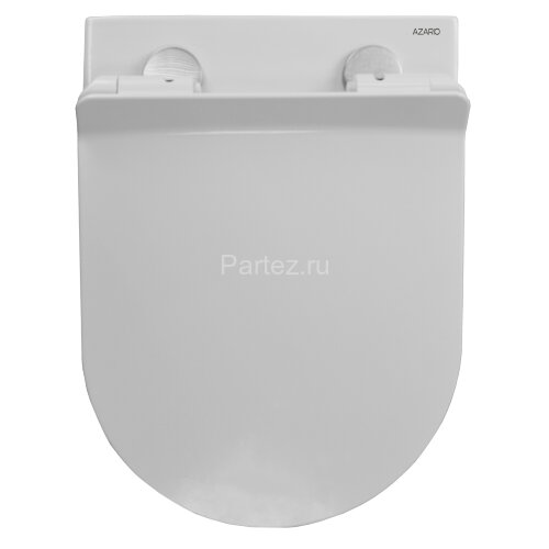 Унитаз подвесной Azario Fora 520х350х370 безободковый с сидением микролифт (AZ-0067)