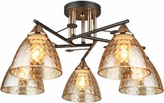 Потолочная люстра Reluce 03674-0.3-05 BK+FG