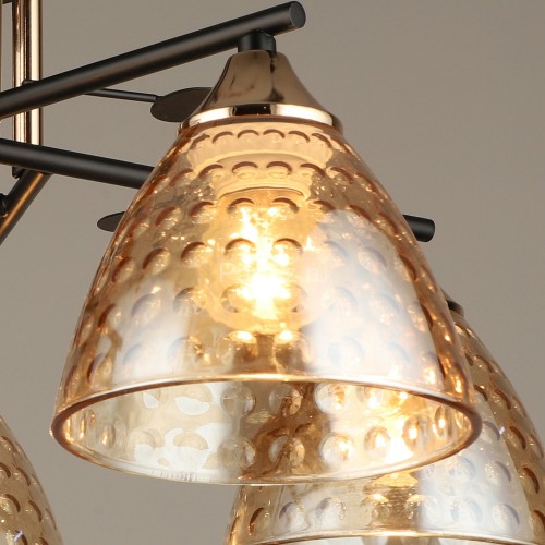 Потолочная люстра Reluce 03674-0.3-05 BK+FG