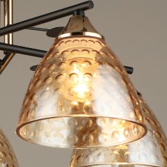 Потолочная люстра Reluce 03674-0.3-05 BK+FG