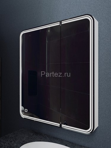 Зеркало-шкаф AZARIO Adriana 1Л 700х800 c подсветкой и диммером (CS00072835)
