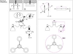 Потолочная люстра Ambrella TR303303