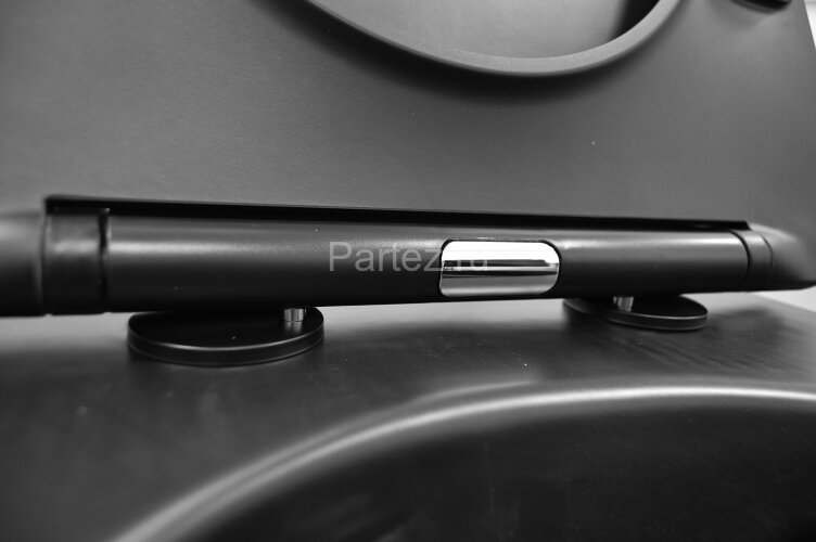 Сет AZARIO инсталляция + Унитаз подвесной Gloria с быстросъемным сиденьем микролифт, черный матовый