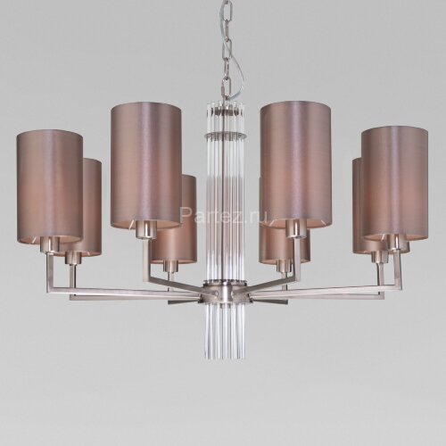 Подвесная люстра Eurosvet 60134/8 никель