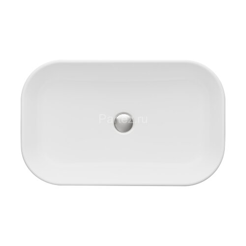 Раковина накладная Aquaton Лола 60 литьевой мрамор, белая (1A73313Klk010)