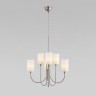Подвесная люстра Eurosvet 60164/6 никель