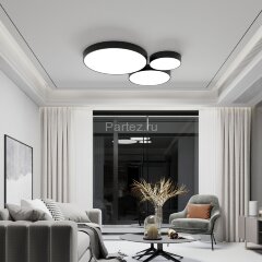 Потолочный светильник Eurosvet 90319/1 черный