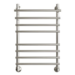 Полотенцесушитель водяной ДВИН F Primo 80/50 1&quot;-¾&quot;-½&quot; К1 полированный (4627086032815)