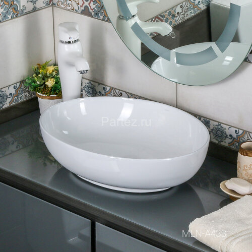 Накладная раковина melana mln-a433