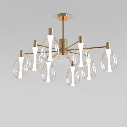Потолочная люстра Eurosvet 60175/8 латунь