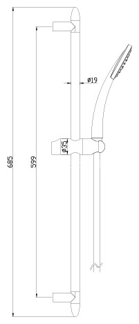 Душевой гарнитур Lemark LM8067C