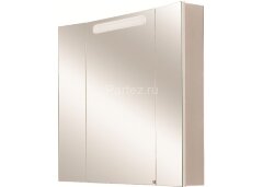 Зеркало-шкаф AQUATON Мадрид 80М с подсветкой, белое (1A175202MA010)