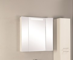 Зеркало-шкаф AQUATON Мадрид 80М с подсветкой, белое (1A175202MA010)