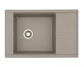 Кухонная мойка AQUATON Делия 78, серый шелк (1A715132DE250)