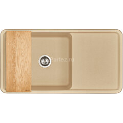 Кухонная мойка AQUATON Беллис 97 цвет Латте (1A725132BS260)