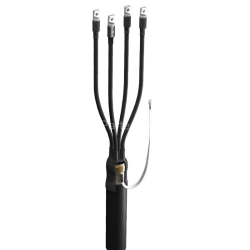 Муфта кабельная концевая универсальная 1кВ 4 ПКВ(Н)Тпб-1 (70-120) с наконечниками (пластик с броней)