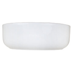 Раковина-чаша Creo Ceramique 400х400х140 накладная, круглая, керамика, белый глянцевый (PU4400)