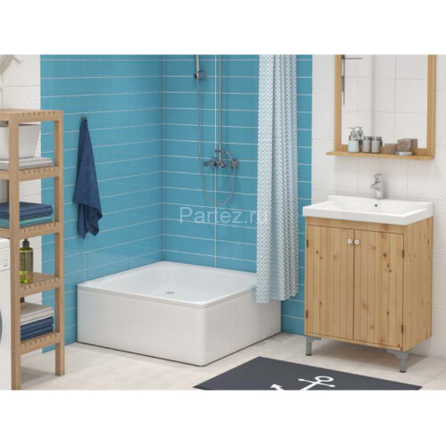 Поддон для душа стальной ВИЗ Antika 90x90 Белый (APS-90101)