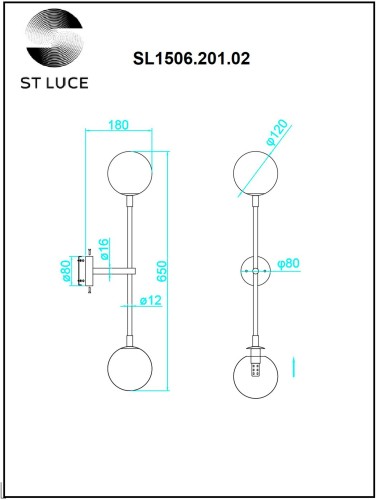 Бра ST Luce SL1506.201.02