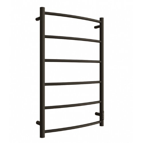 Полотенцесушитель Электрический ДВИН R neo 80/50 К диммер Чёрный матовый (4656759179366)