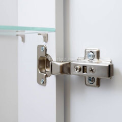 Зеркальный шкаф AZARIO 600*800 правосторонний, с подсветкой+подогрев "Air", сенсорный выключатель (C