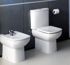 Бачок Roca DAMA SENSO COMPACTO, нижний подвод, двойной слив 3/6л (7.3415.1.B00.0)