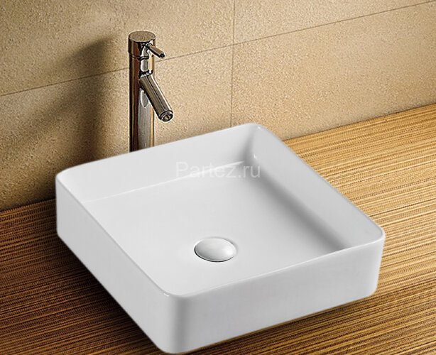 Раковина Azario 400х400х110 накладная, белый (AZ-2179)