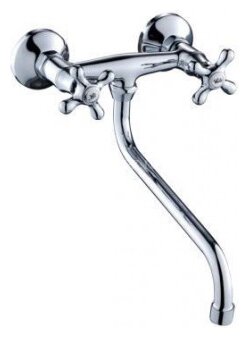 Смеситель для кухни настенный Rossinka H02-74