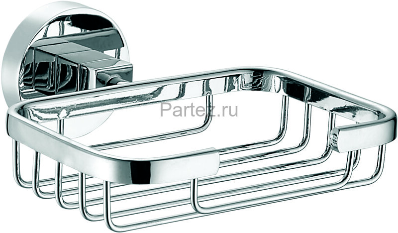 Мыльница Azario NESSY, Хром (AZ-73109A)