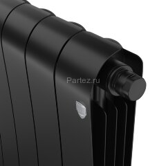 Радиатор биметаллический Royal Thermo Infinity 500 Noir Sable VR80 - 12 секц.