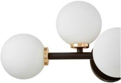 Бра Lumina Deco LDW 6033-5 BK+F.GD