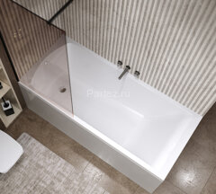 Ванна акриловая Santek ФИДЖИ прямоугольная 180Х80 белая