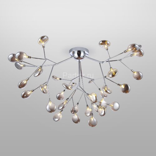 Потолочная люстра Bogate's 556 хром / дымчатый