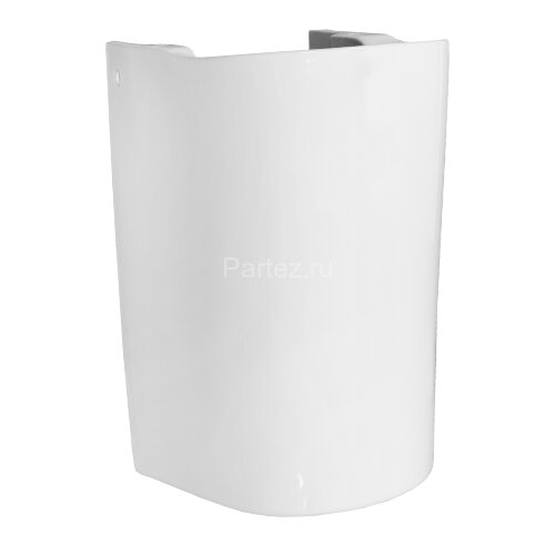 Раковина с полупьедесталом Creo Ceramique RENNES 600х455х500 керамика, белый глянцевый (RE3000+RE305