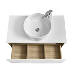 Столешница под раковину Aquaton Либерти 90 белый глянец (1A279703LY010)