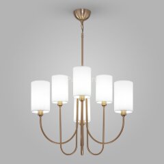 Подвесная люстра Eurosvet 60164/6 латунь
