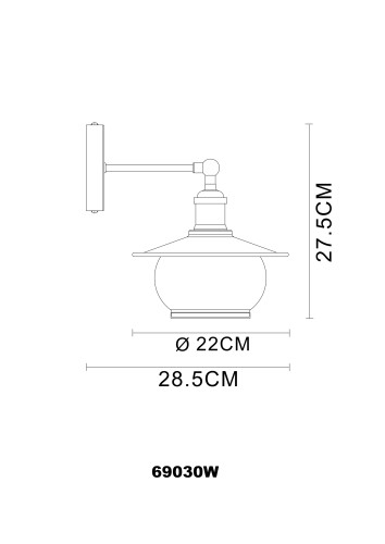 Бра Globo 69030W