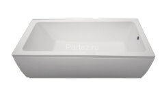 Ванна пристенная Loranto Novaro La 1500х700, ABS пластик, белая (CS00078466)