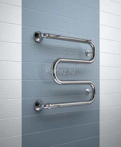 Полотенцесушитель водяной Маргроид М-образный "Вид 38" 50х60, хром