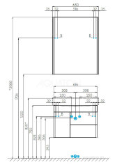 Зеркало-шкаф AQUATON Беверли 65 белый (1A237002BV010)