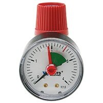 Клапан предохранительный с манометром WATTS SVM 25х1/2&quot;