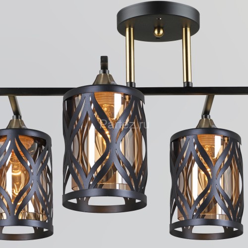 Потолочная люстра Reluce 05942-0.3-06 BK+COP