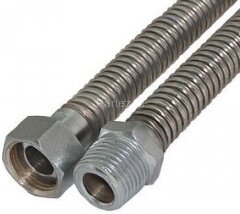 Гибкая подводка для газа сильфонная 3/4&quot; в-н 80 см