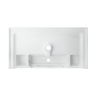 Раковина накладная Sanita Luxe Novel 80 805х423х160 с отверстием под смеситель, белая (NOV80SLWB01)