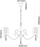 Подвесная люстра MW-Light 303012505