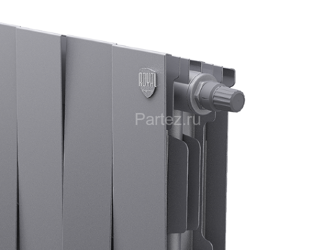 Радиатор Royal Thermo PianoForte 200 /Silver Satin - 16 секц. VDR