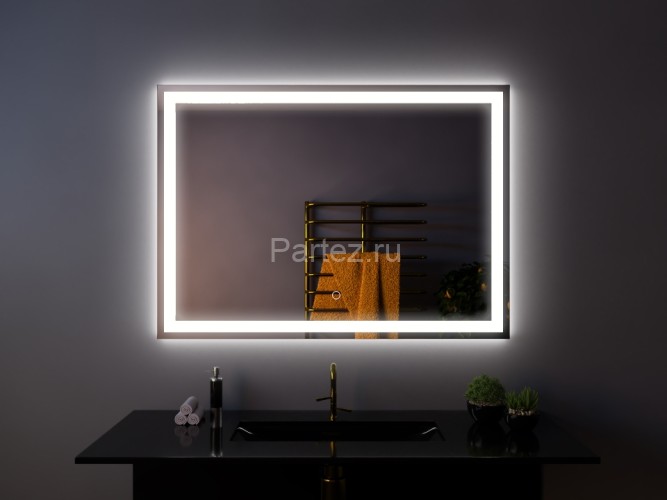 Loranto Стиль Зеркало 1000х800, с сенсором на подложке (CS00058276)