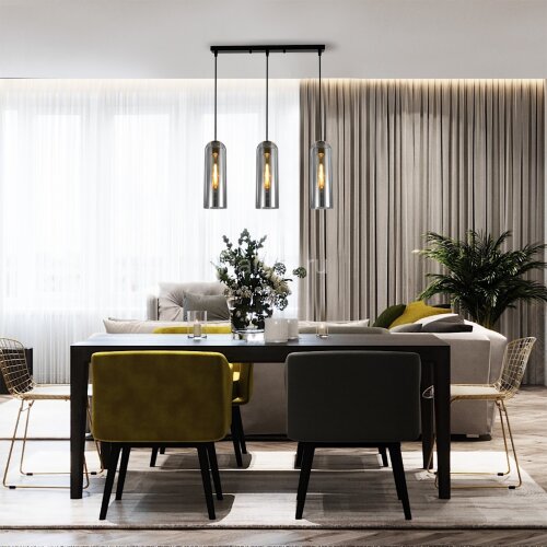 Подвесной светильник Escada 10195/3S Smoke