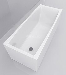Ванна акриловая Santek Санторини прямоугольная 150х70 белая